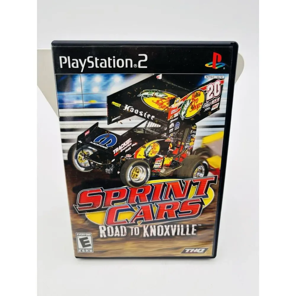 Sprint Cars: Road to Knoxville PlayStation 2 PS2 Tested & Working Complete